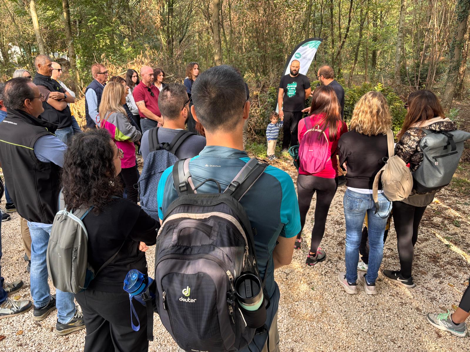 Local community attending the WOWnature event